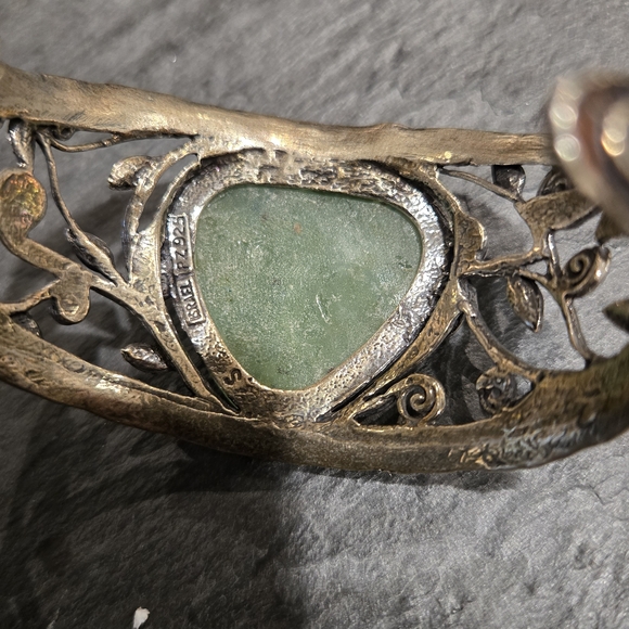 Silver Stone Bracelet and Ring Set - Picture 3 of 7